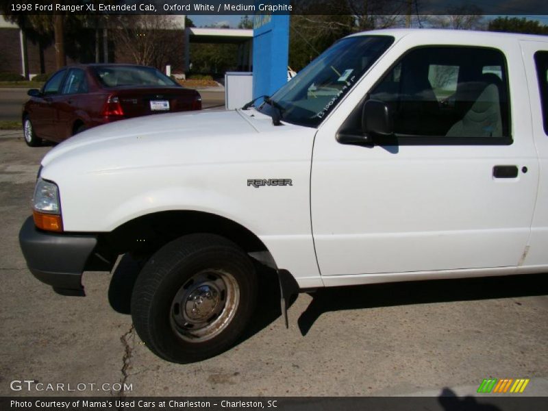 Oxford White / Medium Graphite 1998 Ford Ranger XL Extended Cab