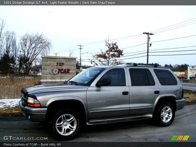 Light Pewter Metallic / Dark Slate Gray/Taupe 2001 Dodge Durango SLT 4x4