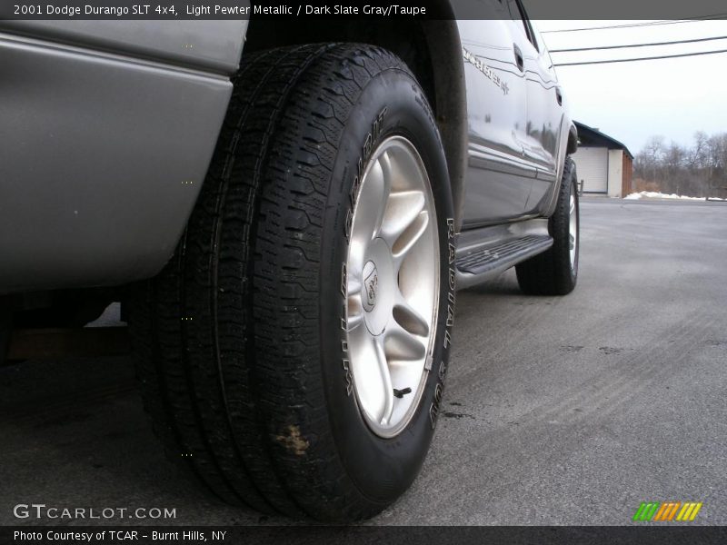 Light Pewter Metallic / Dark Slate Gray/Taupe 2001 Dodge Durango SLT 4x4