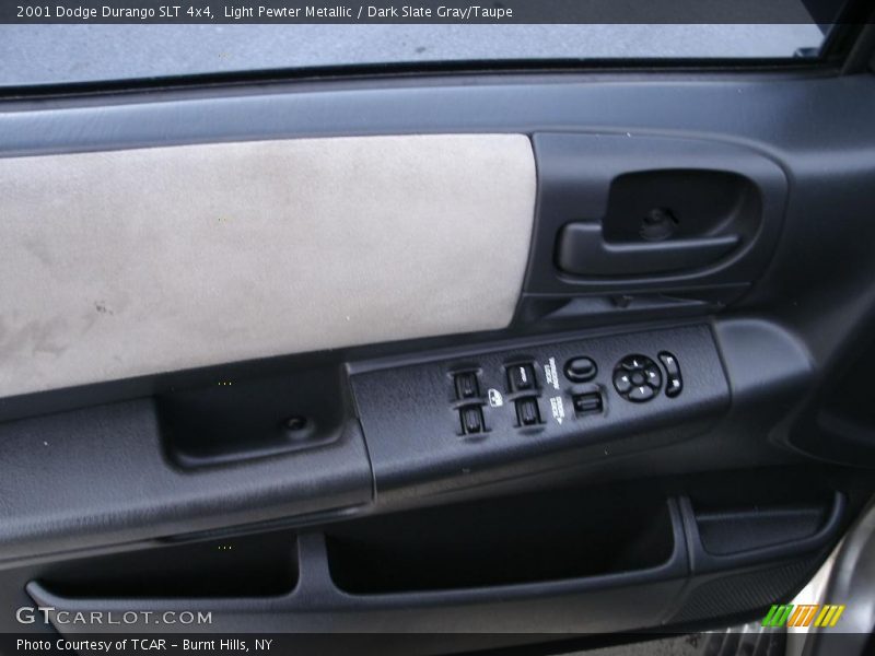 Light Pewter Metallic / Dark Slate Gray/Taupe 2001 Dodge Durango SLT 4x4