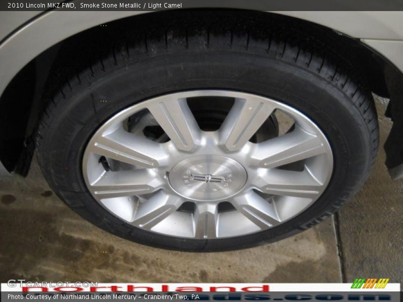 Smoke Stone Metallic / Light Camel 2010 Lincoln MKZ FWD