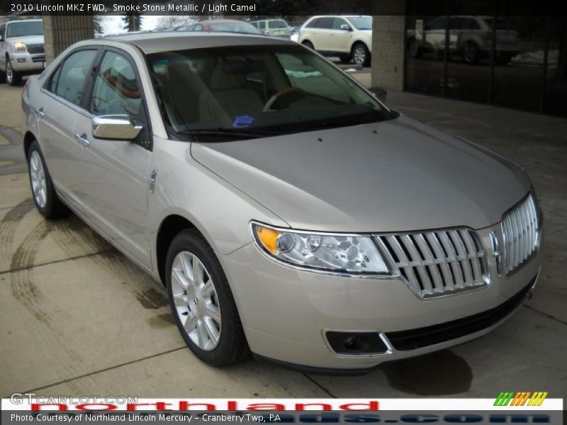 Smoke Stone Metallic / Light Camel 2010 Lincoln MKZ FWD