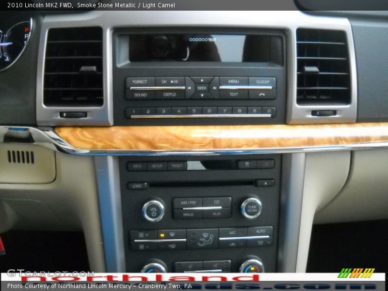 Smoke Stone Metallic / Light Camel 2010 Lincoln MKZ FWD