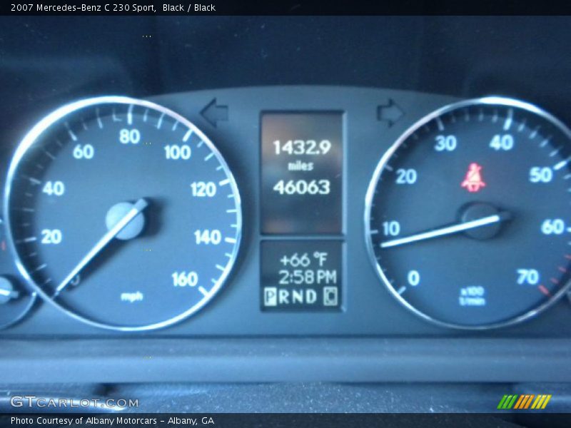 Black / Black 2007 Mercedes-Benz C 230 Sport