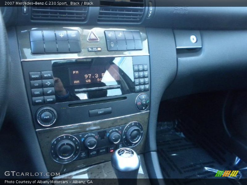 Black / Black 2007 Mercedes-Benz C 230 Sport