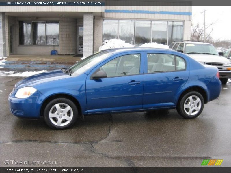 Arrival Blue Metallic / Gray 2005 Chevrolet Cobalt Sedan
