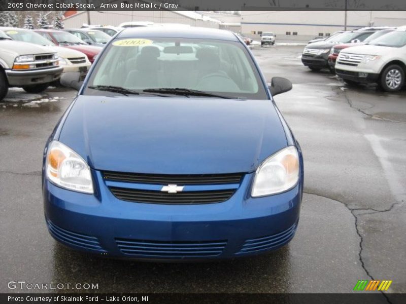 Arrival Blue Metallic / Gray 2005 Chevrolet Cobalt Sedan
