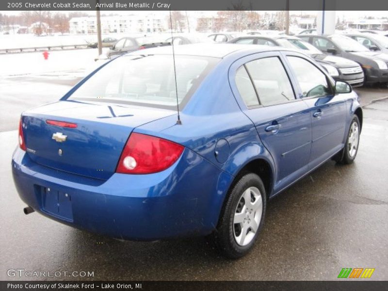 Arrival Blue Metallic / Gray 2005 Chevrolet Cobalt Sedan