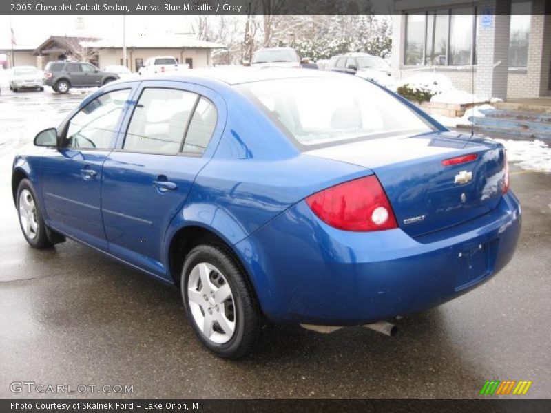 Arrival Blue Metallic / Gray 2005 Chevrolet Cobalt Sedan