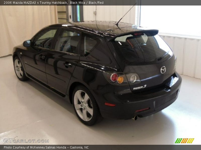 Black Mica / Black/Red 2006 Mazda MAZDA3 s Touring Hatchback