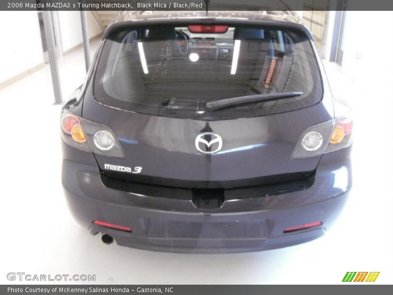 Black Mica / Black/Red 2006 Mazda MAZDA3 s Touring Hatchback
