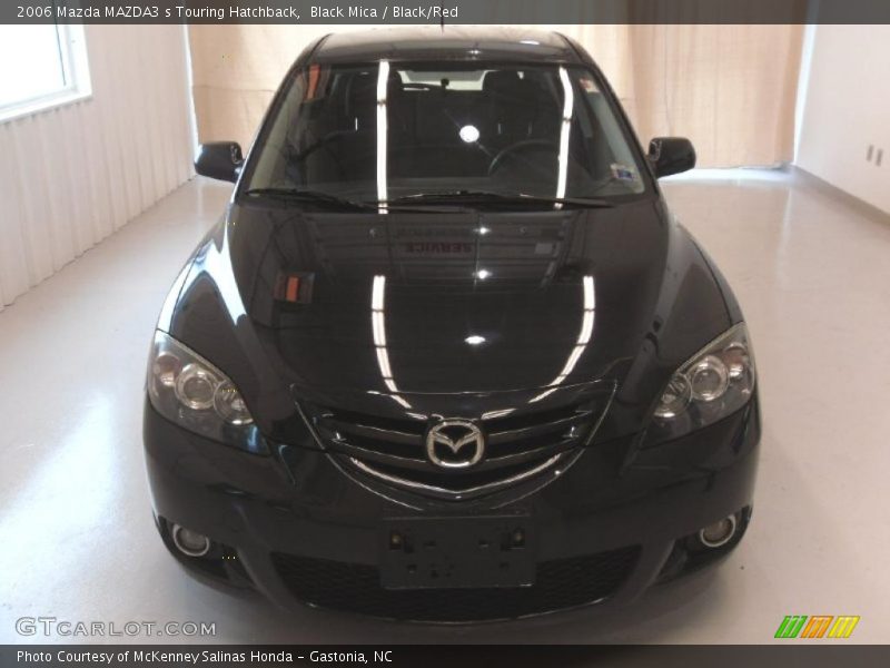Black Mica / Black/Red 2006 Mazda MAZDA3 s Touring Hatchback