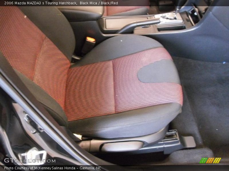 Black Mica / Black/Red 2006 Mazda MAZDA3 s Touring Hatchback