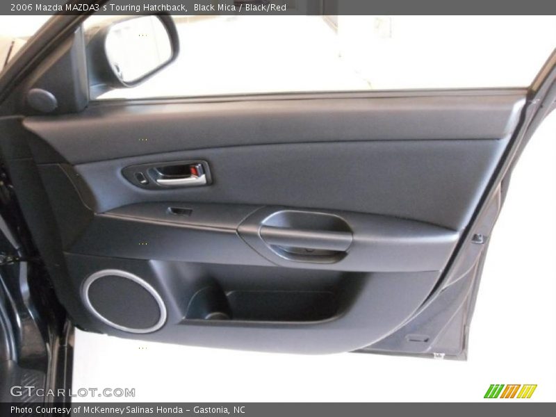 Black Mica / Black/Red 2006 Mazda MAZDA3 s Touring Hatchback