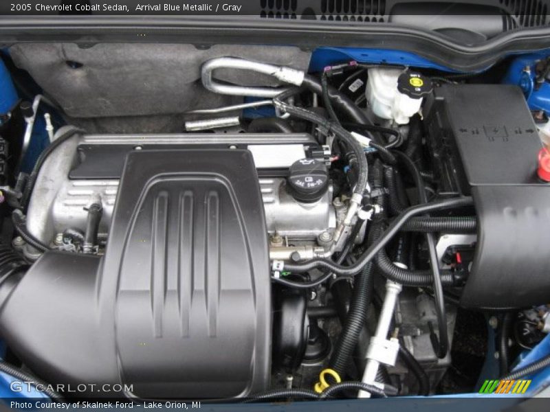 Arrival Blue Metallic / Gray 2005 Chevrolet Cobalt Sedan