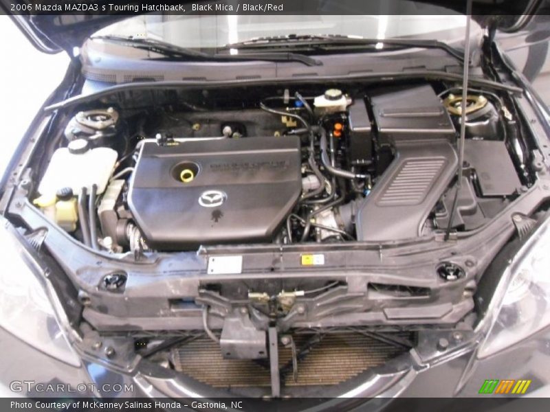Black Mica / Black/Red 2006 Mazda MAZDA3 s Touring Hatchback