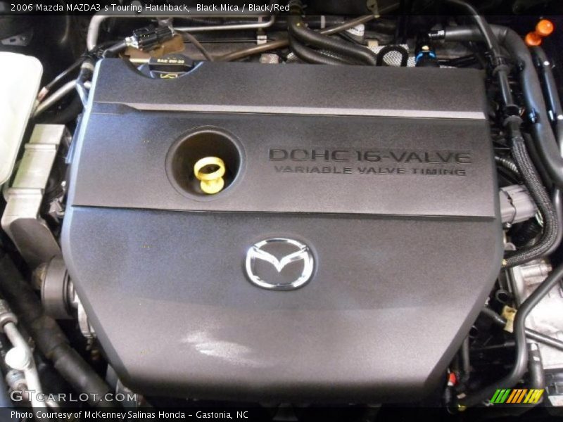 Black Mica / Black/Red 2006 Mazda MAZDA3 s Touring Hatchback