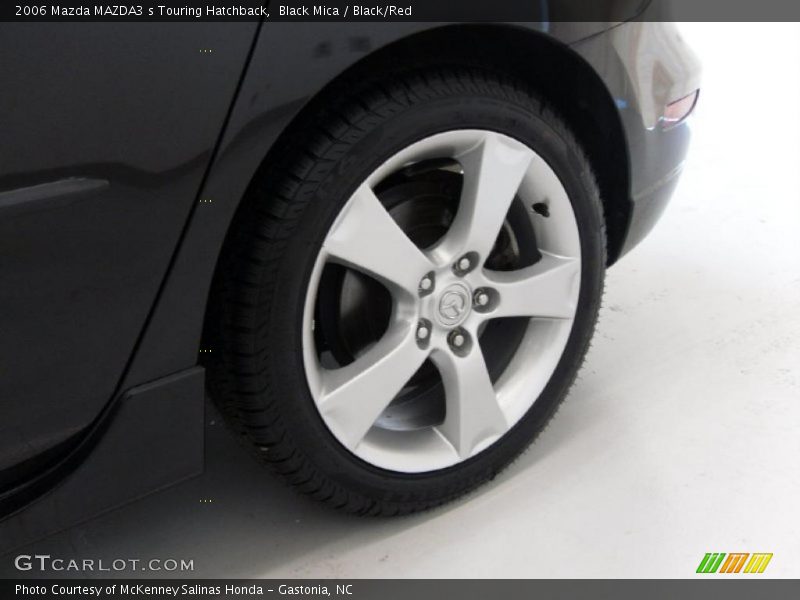 Black Mica / Black/Red 2006 Mazda MAZDA3 s Touring Hatchback