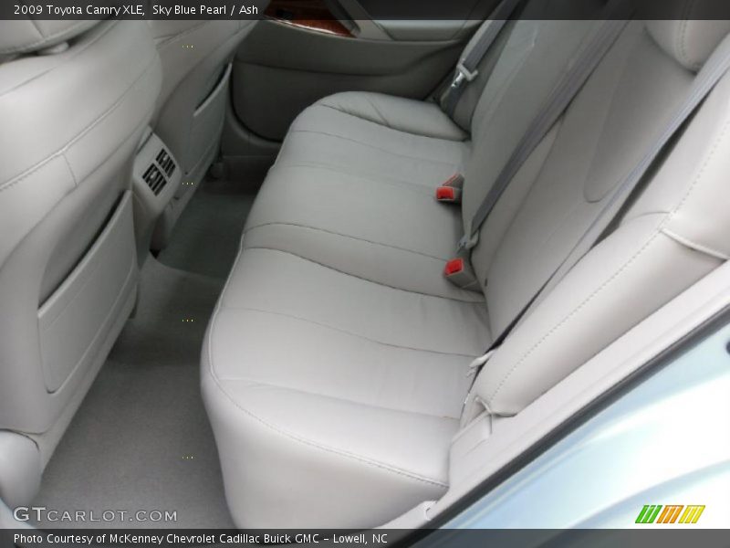 Sky Blue Pearl / Ash 2009 Toyota Camry XLE