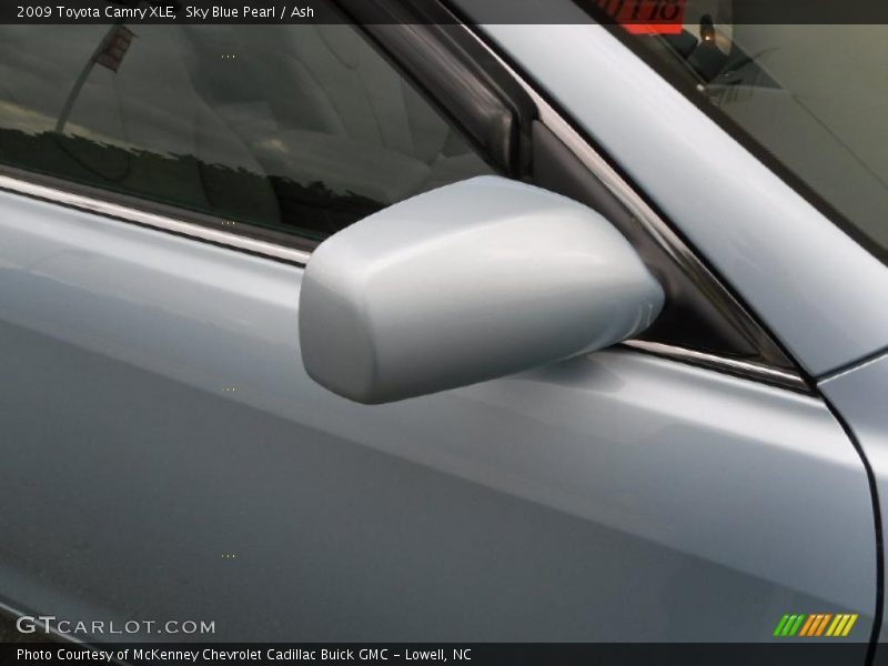 Sky Blue Pearl / Ash 2009 Toyota Camry XLE