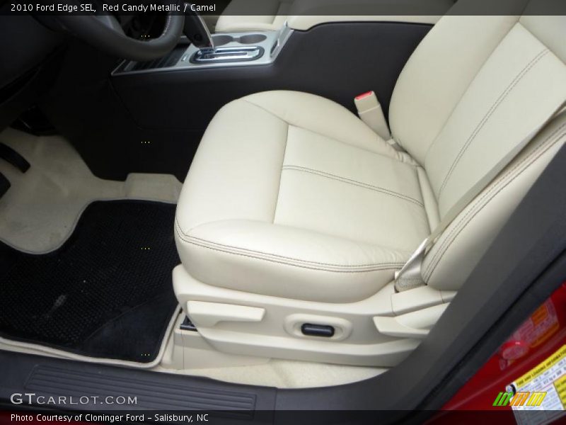 Red Candy Metallic / Camel 2010 Ford Edge SEL