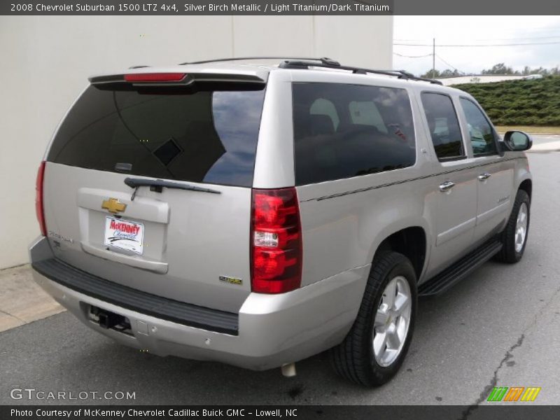 Silver Birch Metallic / Light Titanium/Dark Titanium 2008 Chevrolet Suburban 1500 LTZ 4x4