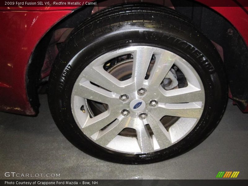 Redfire Metallic / Camel 2009 Ford Fusion SEL V6