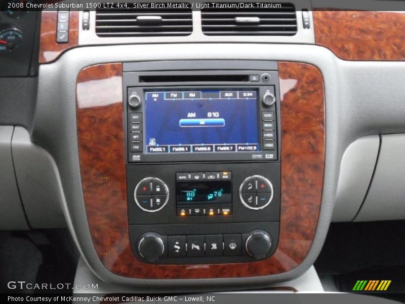 Silver Birch Metallic / Light Titanium/Dark Titanium 2008 Chevrolet Suburban 1500 LTZ 4x4
