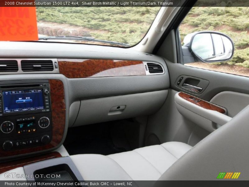 Silver Birch Metallic / Light Titanium/Dark Titanium 2008 Chevrolet Suburban 1500 LTZ 4x4