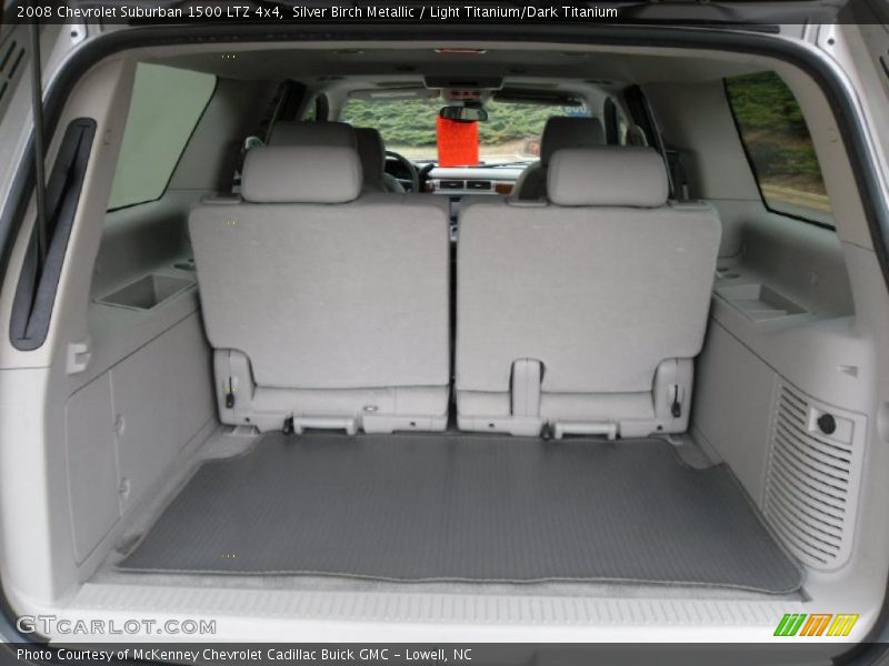 Silver Birch Metallic / Light Titanium/Dark Titanium 2008 Chevrolet Suburban 1500 LTZ 4x4