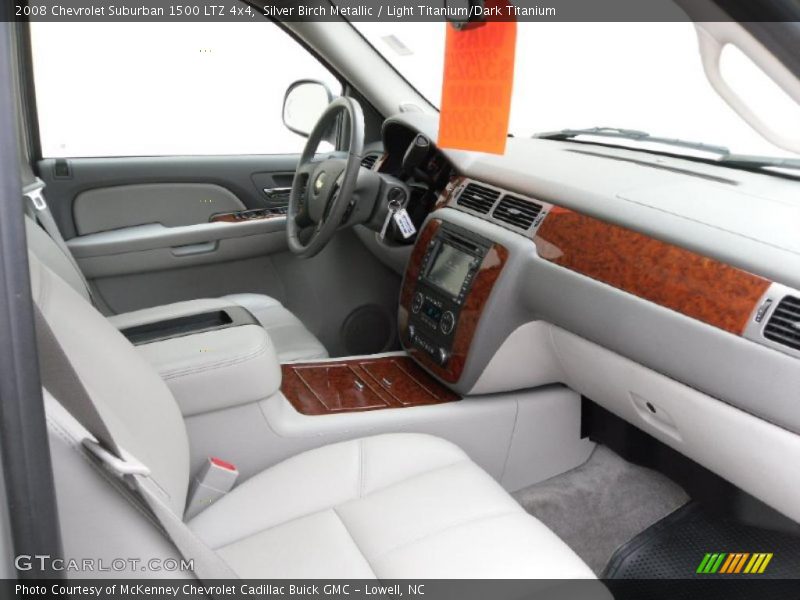Silver Birch Metallic / Light Titanium/Dark Titanium 2008 Chevrolet Suburban 1500 LTZ 4x4