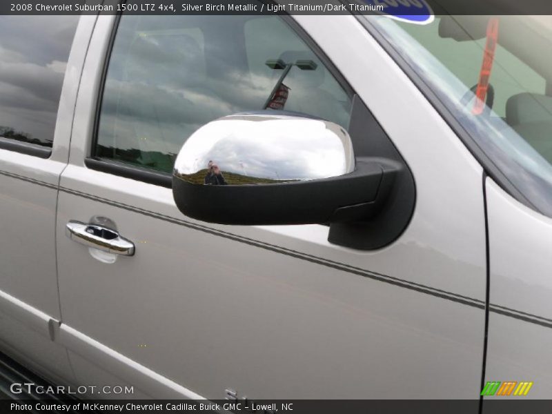 Silver Birch Metallic / Light Titanium/Dark Titanium 2008 Chevrolet Suburban 1500 LTZ 4x4