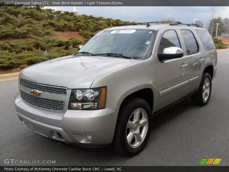Silver Birch Metallic / Light Titanium/Ebony 2007 Chevrolet Tahoe LTZ
