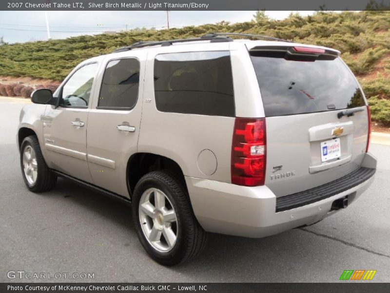 Silver Birch Metallic / Light Titanium/Ebony 2007 Chevrolet Tahoe LTZ