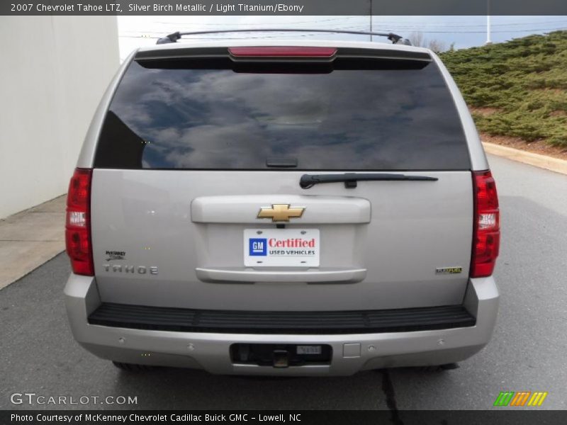 Silver Birch Metallic / Light Titanium/Ebony 2007 Chevrolet Tahoe LTZ