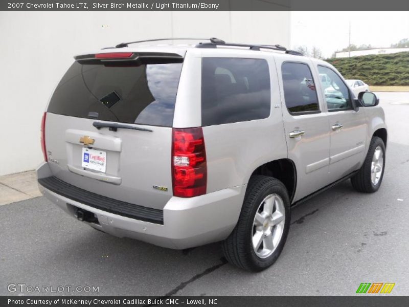 Silver Birch Metallic / Light Titanium/Ebony 2007 Chevrolet Tahoe LTZ