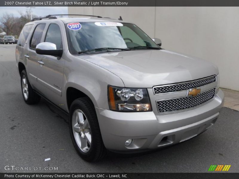 Silver Birch Metallic / Light Titanium/Ebony 2007 Chevrolet Tahoe LTZ