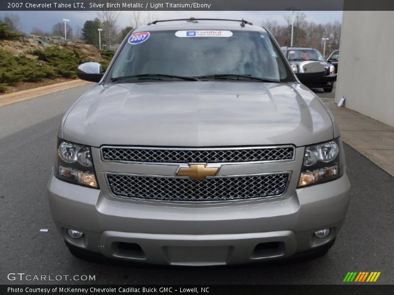 Silver Birch Metallic / Light Titanium/Ebony 2007 Chevrolet Tahoe LTZ