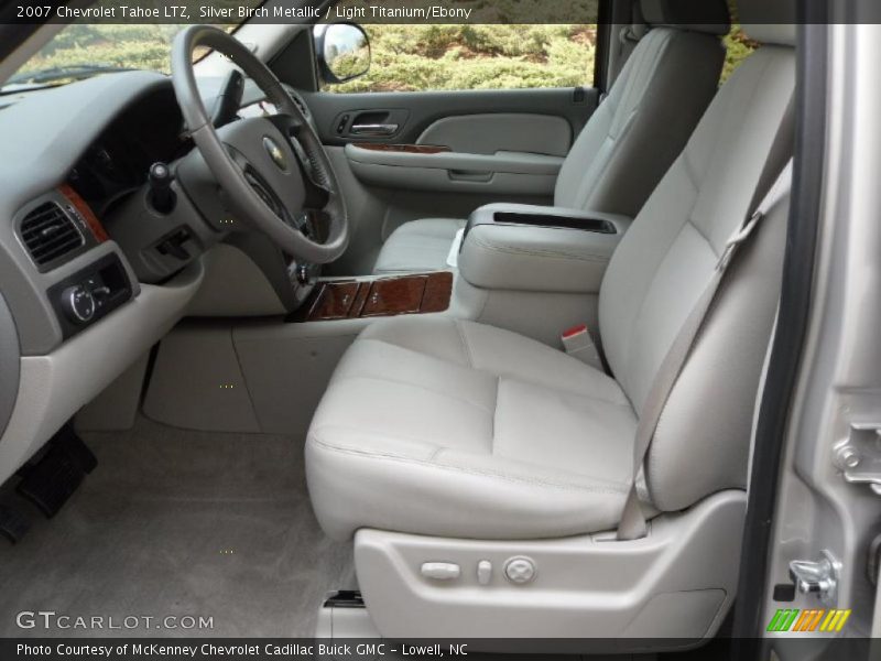 Silver Birch Metallic / Light Titanium/Ebony 2007 Chevrolet Tahoe LTZ
