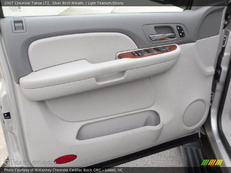Silver Birch Metallic / Light Titanium/Ebony 2007 Chevrolet Tahoe LTZ