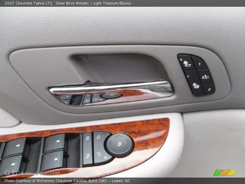 Silver Birch Metallic / Light Titanium/Ebony 2007 Chevrolet Tahoe LTZ