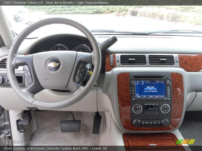 Silver Birch Metallic / Light Titanium/Ebony 2007 Chevrolet Tahoe LTZ