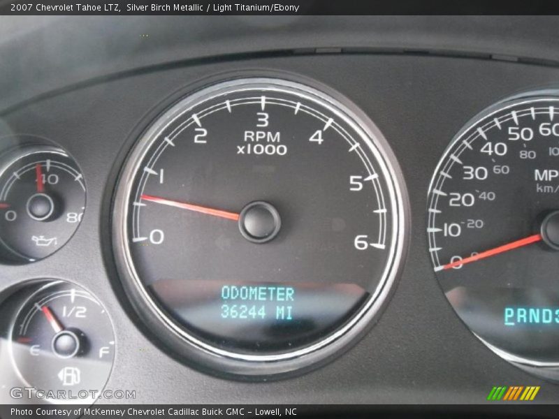 Silver Birch Metallic / Light Titanium/Ebony 2007 Chevrolet Tahoe LTZ
