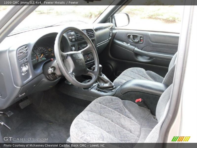 Pewter Metallic / Pewter 1999 GMC Jimmy SLE 4x4