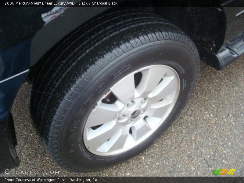 Black / Charcoal Black 2006 Mercury Mountaineer Luxury AWD