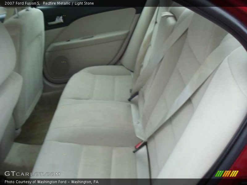 Redfire Metallic / Light Stone 2007 Ford Fusion S