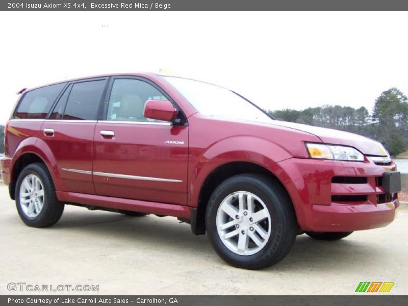 Excessive Red Mica / Beige 2004 Isuzu Axiom XS 4x4