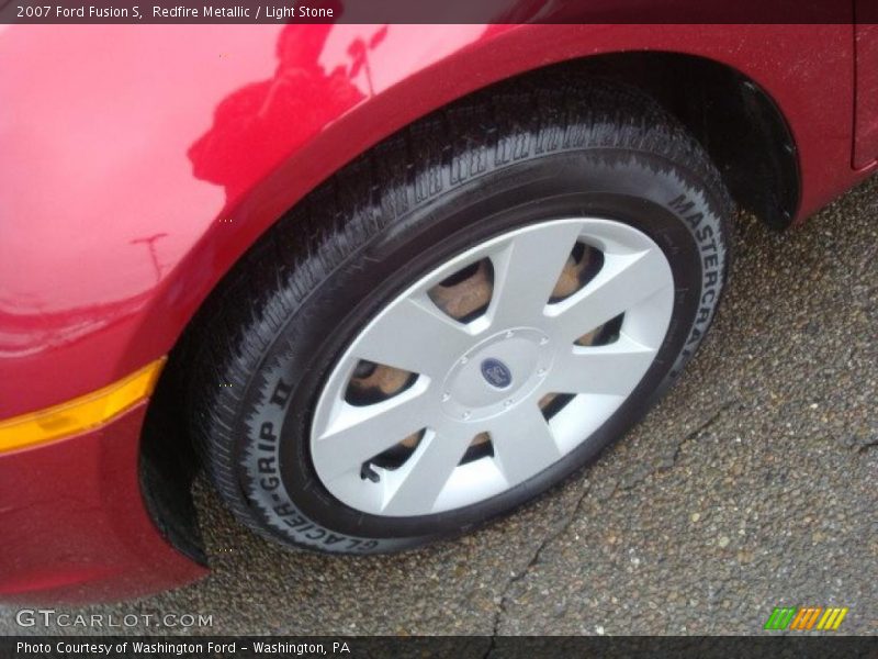 Redfire Metallic / Light Stone 2007 Ford Fusion S