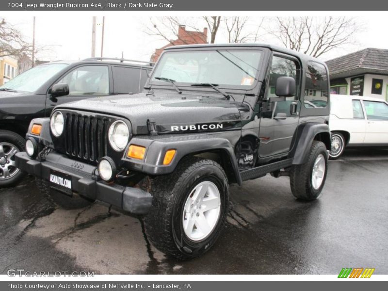 Black / Dark Slate Gray 2004 Jeep Wrangler Rubicon 4x4