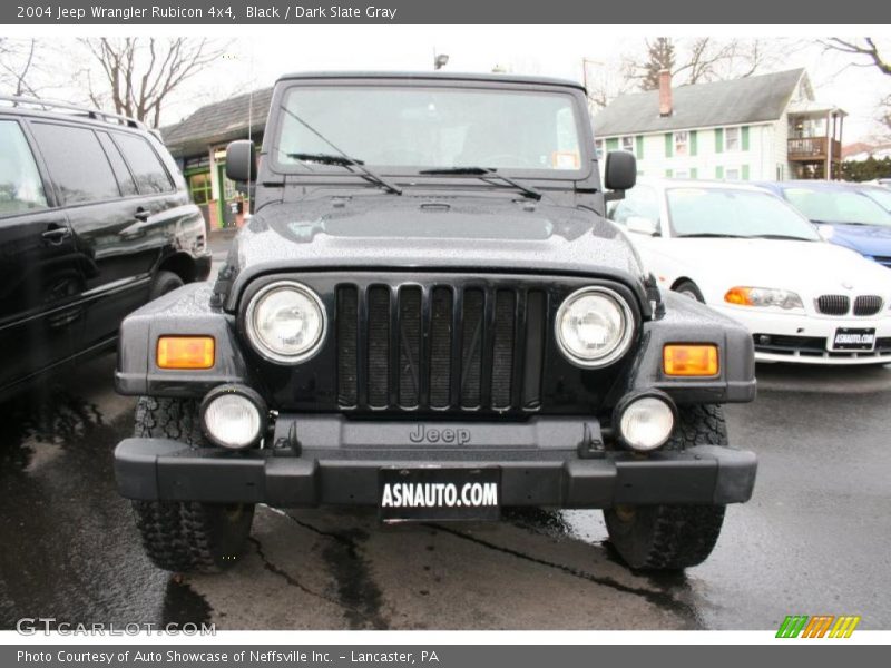 Black / Dark Slate Gray 2004 Jeep Wrangler Rubicon 4x4